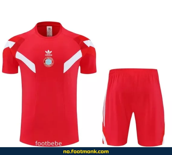 FC Bayern München Retro Fotballdrakt 2025/2026 – Rød, Autentisk, Med Navn, Kjøp Online