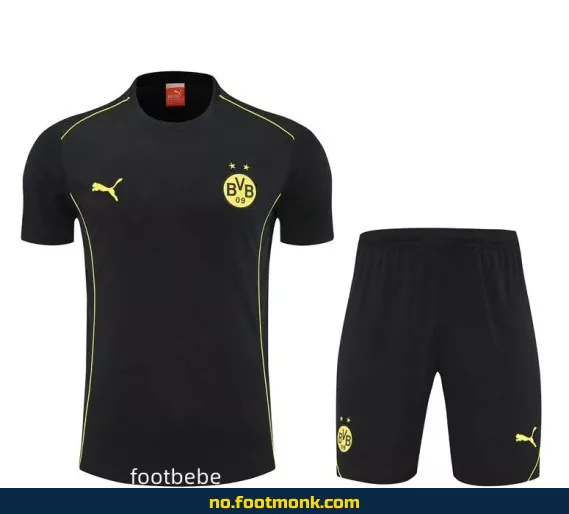 BVB Dortmund 2025/2026 Hjemmedrakt Noir – Offisiell Fotballdrakt for Voksne og Barn