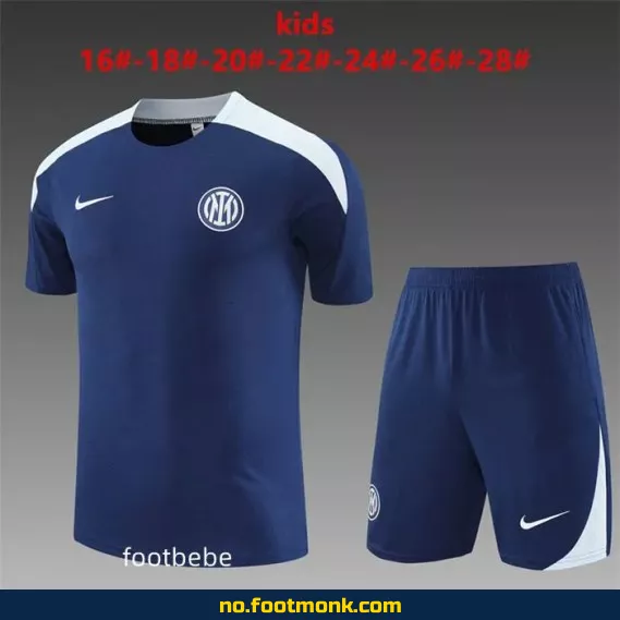 Inter Milan Fotballdrakt for Barn 2025-2026 – Offisiell Klubbdrakt i Blå | Kjøp Billige Fotballtrøyer for Barn på Nett