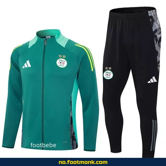 Fotballdrakt Algerie 2024-2025 Grønn – Offisiell Klubbdrakt, Authentisk Design