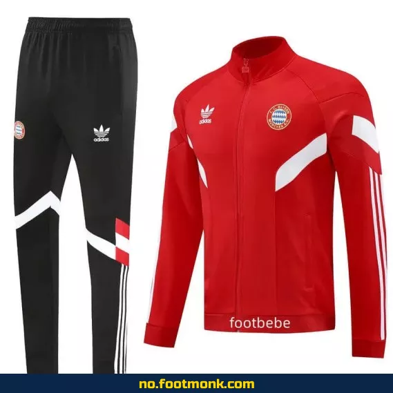 FC Bayern Munich 2024/2025 hjemmedrakt - rød/svart fotballdrakt for voksne og barn | Offisiell replica | Fotballtrøye med navn og trykk | Kjøp nå