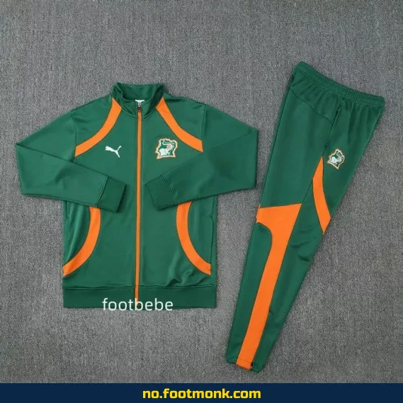 Fotballdrakt Côte d'Ivoire 2025-2026 grønn – Offisiell drakt, barn/voksen