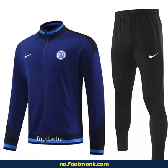 Inter Milan 2024/2025 Fotballdrakt – Offisiell Blå/Svart Fotballtrøye for Voksne og Barn | Kjøp Billige Authentiske Fotballdrakter Online