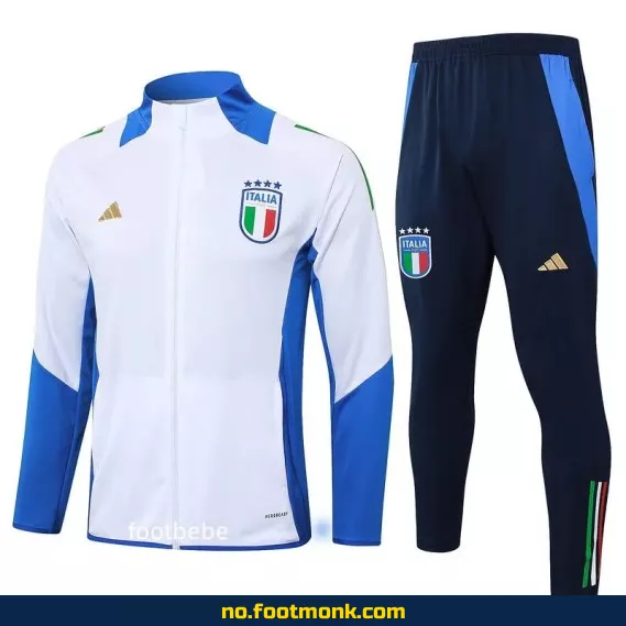 Fotballdrakt Ensemble Italia 2024-2025 Hvit – Offisiell drakt, Barn og Voksen