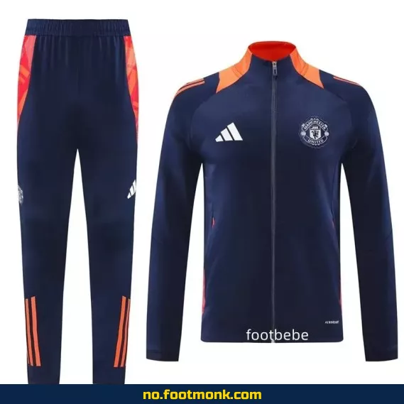 Manchester United 2024/2025 offisiell fotballdrakt – Kongeblå (voksen/barn) | Fotballtrøye med navn/trykk | Autentisk drakt til salgs