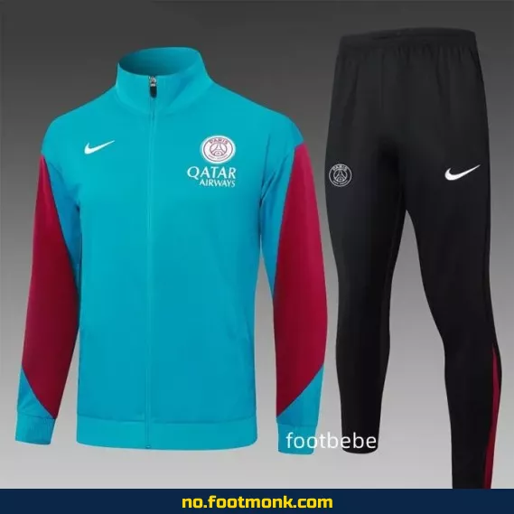 PSG 2024/2025 Hjemmedrakt – Offisiell Fotballdrakt for Voksne og Barn, Blå/Rød – Kjøp Billige Fotballtrøyer Online