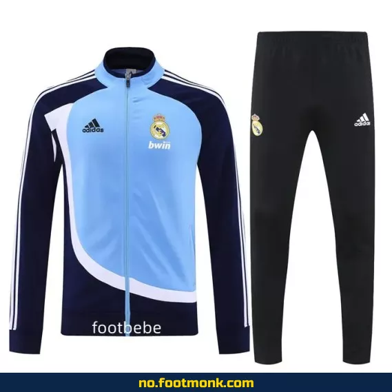 Real Madrid 2025-2026 borte drakt – Offisiell fotballdrakt i blå og svart | Kjøp fotballdrakter for barn og voksne | Fotballdrakt med navn og trykk