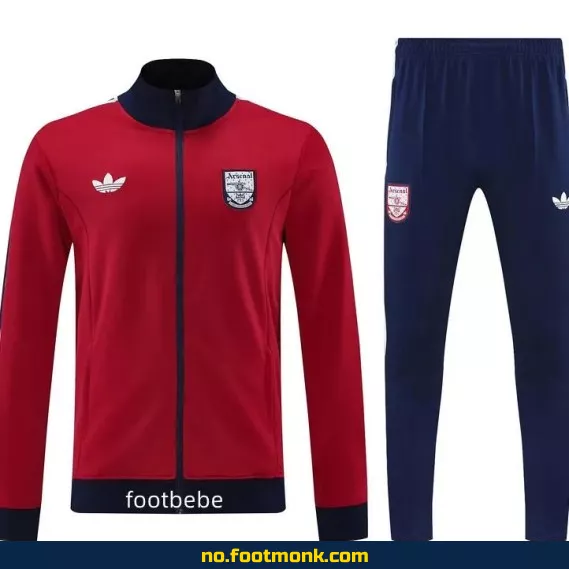 Arsenal Retro Fotballdrakt 2024/2025 – Rød Fotballtrøye | Offisiell Klubbdrakt | Fotballdrakter for Voksne og Barn | Kjøp Nå