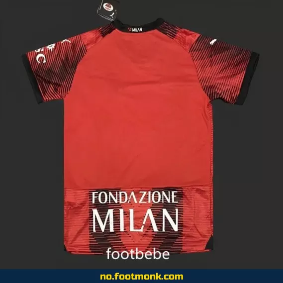 AC Milan Champions League-drakt 2023/2024 – Offisiell fotballdrakt for voksne og barn – Kjøp billige fotballtrøyer online