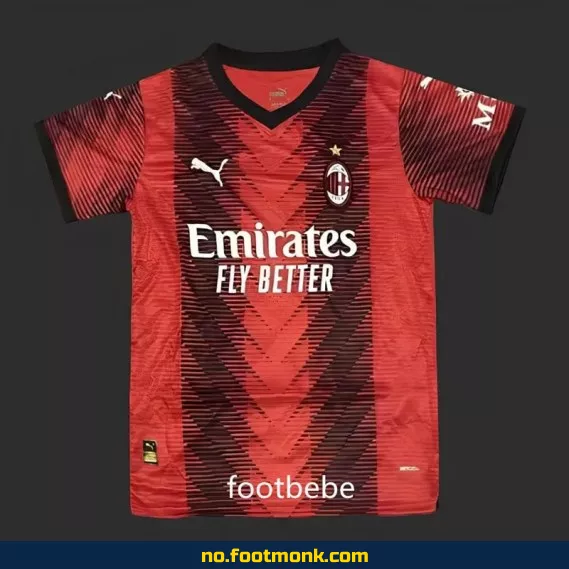 AC Milan Champions League-drakt 2023/2024 – Offisiell fotballdrakt for voksne og barn – Kjøp billige fotballtrøyer online