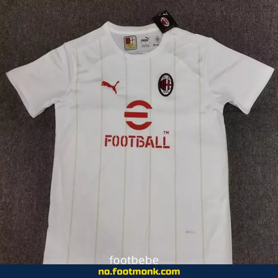 AC Milan 2024 125-årsjubileum hjemmedrakt – Hvit fotballdrakt for voksne/barn – Offisiell drakt med navn/trykk – Kjøp nå i nettbutikken
