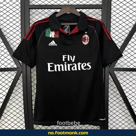 AC Milan Vintage Fotballdrakt 2012-2013 (Tredjedrakt) – Offisiell Retro Trøye for Voksne og Barn
