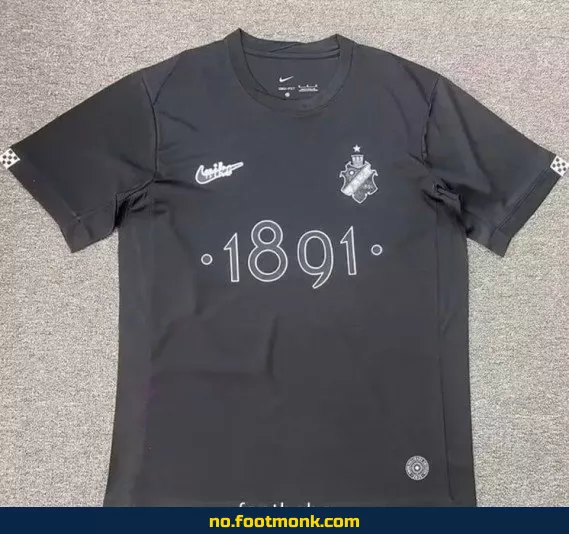 AIK Stockholm 1891 svart fotballdrakt – Offisiell drakt til salgs for voksne og barn