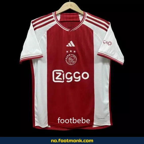 Authentisk Ajax hjemmedrakt 2023/2024 – Kjøp offisiell fotballdrakt for barn og voksne | Fotballdrakt nettbutikk
