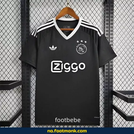 Ajax treningsdrakt 2024-2025 svart – Offisiell fotballdrakt for voksne og barn