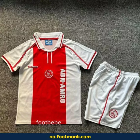 Vintage Ajax Fotballdrakt for Barn 1998-1999 Hjemmebane – Autentisk Klubbtrøye