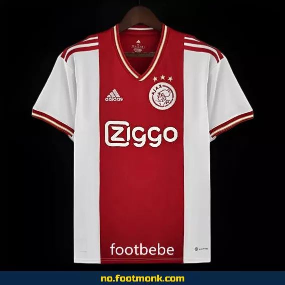 Authentisk Ajax Vintage Fotballdrakt 2022/2023 Hjemme – Offisiell Klubbtrøye for Voksne og Barn