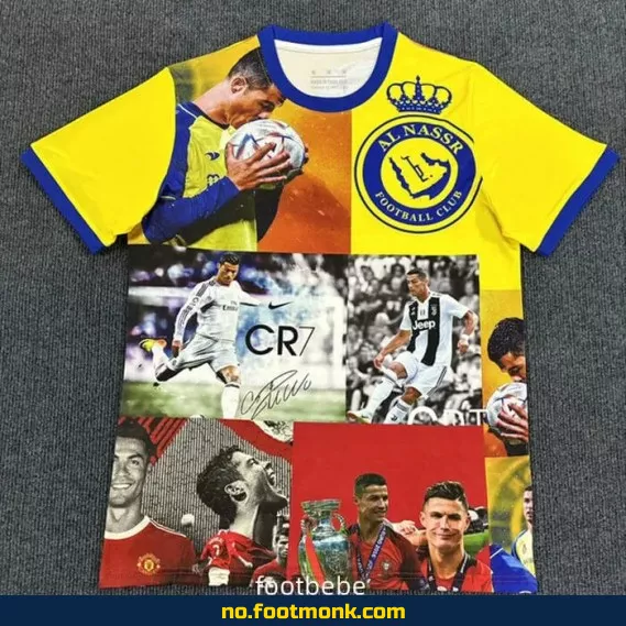 Al-Nassr CR7 Spesialutgave Fotballdrakt 2025-2026 – Autentisk Fotballtrøye med Navn | Billige Fotballdrakter Online | Barn og Voksne