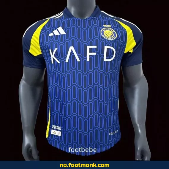 Al-Nassr bortedrakt 2024/2025 – Offisiell fotballdrakt, fotballtrøye med trykk, fotballdrakt for voksen og barn