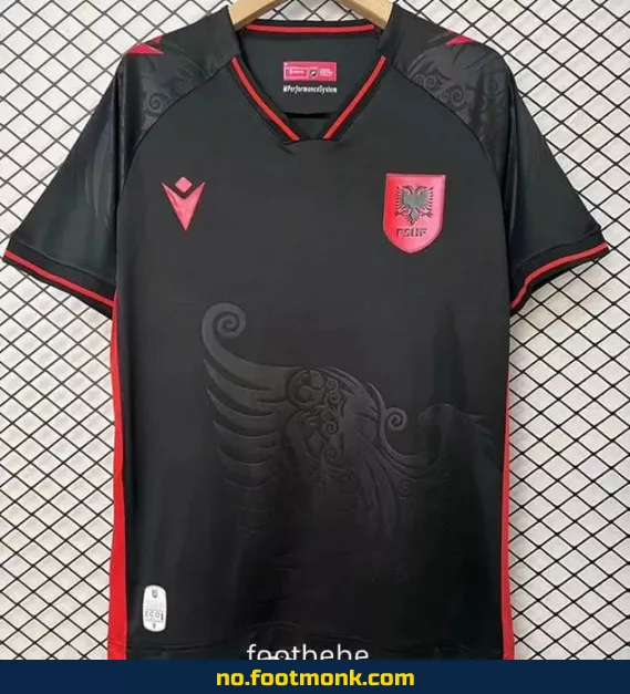 Albania 2025-2026 offisiell fotballdrakt (hjemme) - svart | Fotballtrøye for voksen/barn | Kjøp nå