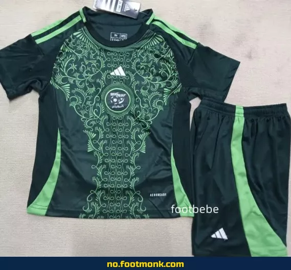 Algerie barns fotballdrakt 2024-2025 (bortedrakt) – Offisiell drakt