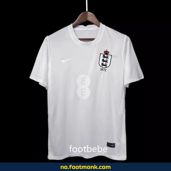 Englands fotballdrakt 2023-2024 150 års jubileum Hvit – Offisiell drakt for barn og voksne | Fotballtrøye med trykk