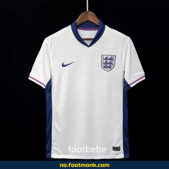 Englands hjemmedrakt Euro 2024 hvit – Offisiell fotballdrakt for barn og voksne | Kjøp fotballdrakter på nett