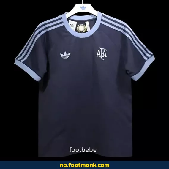 Retro Argentina Fotballdrakt 2024-2025 – Offisiell Blå Fotballtrøye med Navn | Kjøp Billige Fotballdrakter Online