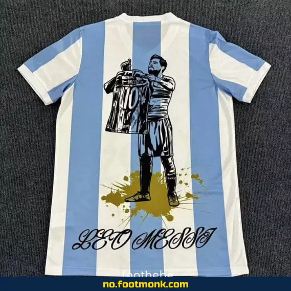 Argentinsk fotballdrakt 2025 – Spesialutgave Messi | Offisiell drakt med navn