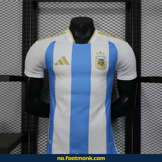 Argentinsk fotballdrakt 2025 hjemmebane – offisiell drakt, barn og voksen, med navn og trykk