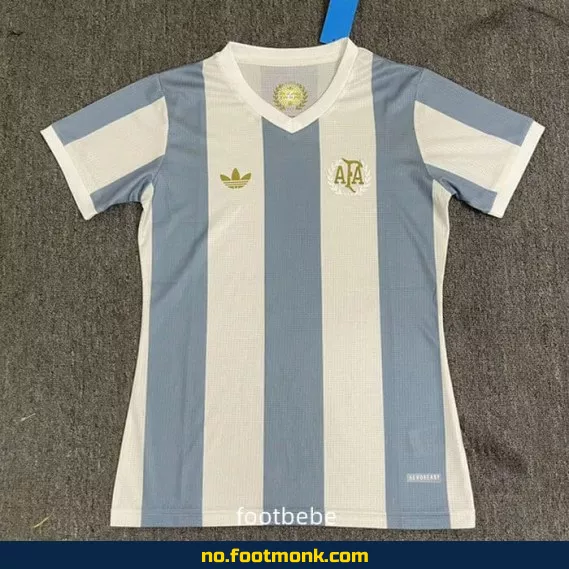 Argentinsk fotballdrakt 50 års jubileum 2024-2025 for kvinner – Offisiell drakt, fotballtrøye med trykk