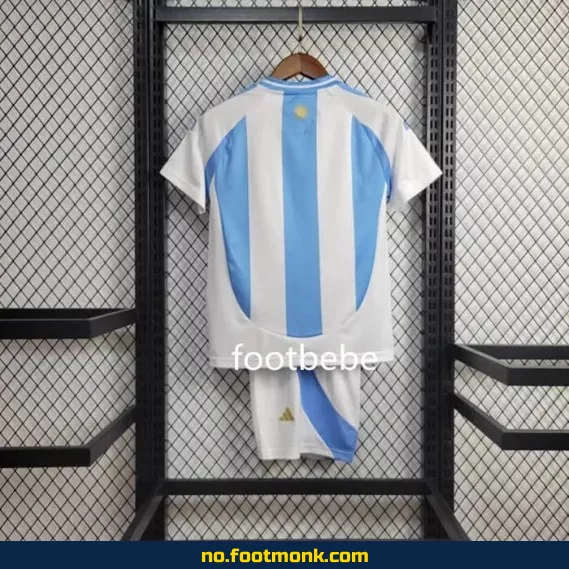 Argentina fotballdrakt for barn 3 stjerner 2024 hjemme – Offisiell drakt