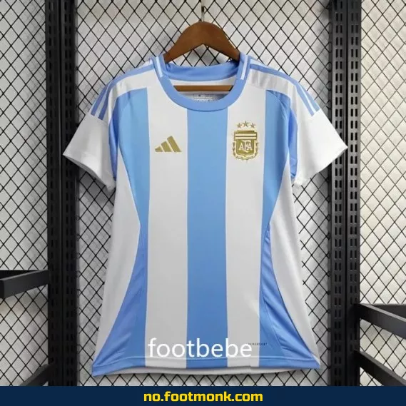 Argentina Fotballdrakt Hjemme 2024 Damer – Offisiell 3-stjerners drakt – Fotballtrøye med trykk – Kjøp nå