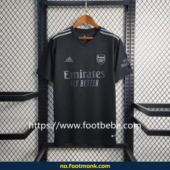 Arsenal 2023/2024 Offisiell Fotballdrakt – Svart | Kjøp Fotballtrøye for Voksen/Barn | Nettbutikk