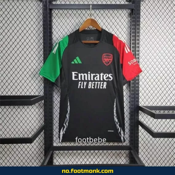 Arsenal 2024/2025 Spesialutgave Svart Fotballdrakt – Offisiell Klubbdrakt for Voksne og Barn