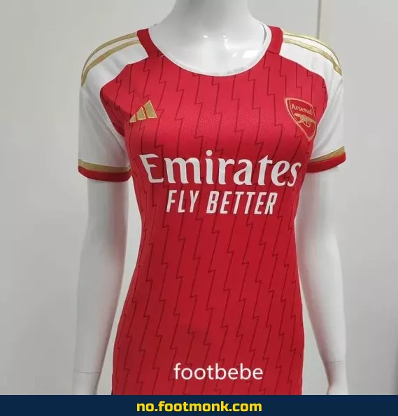 Arsenal Hjemmedrakt 2023/2024 for kvinner – Offisiell fotballdrakt med navn