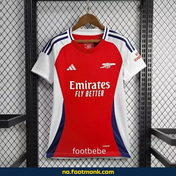 Arsenal Hjemmedrakt 2024/2025 for kvinner – Kjøp offisiell fotballdrakt