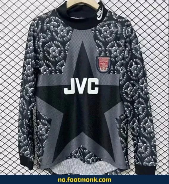 Arsenal Vintage 1994-1995 Keeperdrakt med lange ermer – Autentisk fotballdrakt
