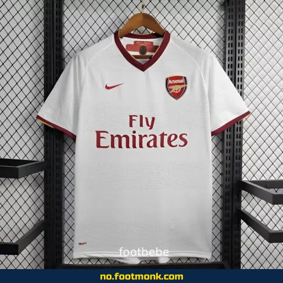 Arsenal Vintage Fotballdrakt 2007-2008 (Bortedrakt) – Autentisk Fotballtrøye for Voksne/Barn – Offisiell Klubbdrakt