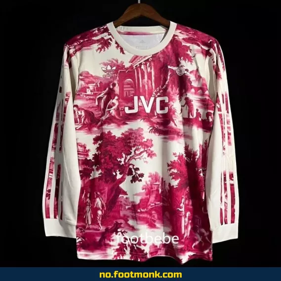Arsenal x Christian Jeffery 2024 Langermet Fotballdrakt – Offisiell Fotballtrøye med Spesialdesign