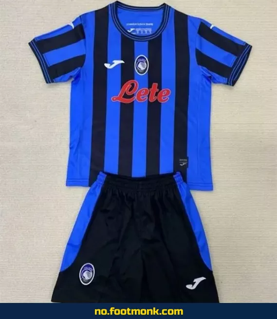 Atalanta Hjemmedrakt 2024/2025 for barn – Kjøp offisiell fotballdrakt for barn