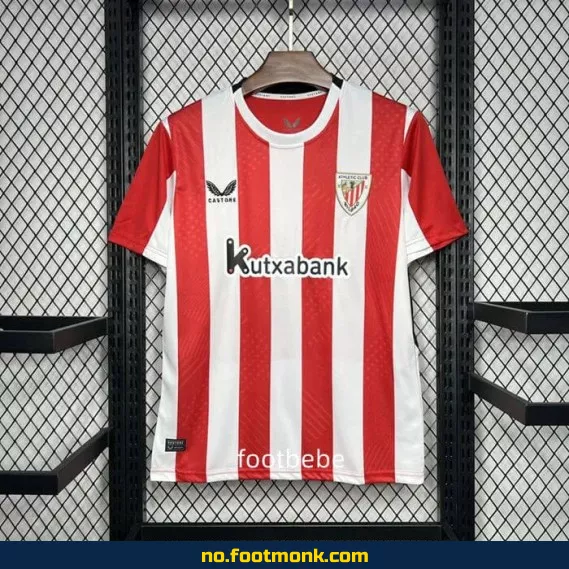 Authentisk Athletic Bilbao hjemmedrakt 2024/2025 – Kjøp offisiell fotballdrakt for barn og voksne | Fotballdrakter nettbutikk