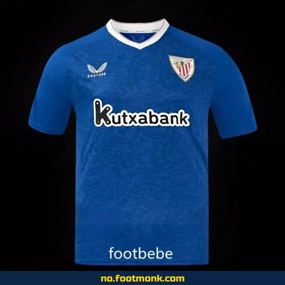 Authentisk Athletic Bilbao 2024-2025 bortedrakt i blå – Offisiell fotballdrakt for voksne og barn | Kjøp fotballdrakter på nett