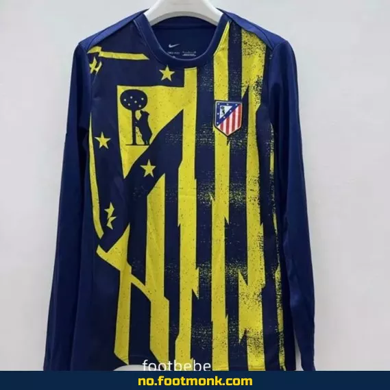 Atletico Madrid 2025-2026 Concept Fotballdrakt med Langermet – Offisiell Replica