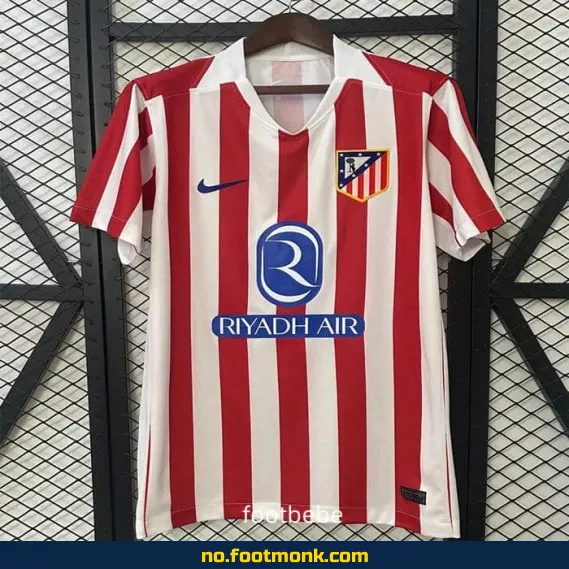 Atletico Madrid hjemmedrakt 2025-2026 – Kjøp offisiell fotballdrakt | Fotballtrøye for barn og voksne | Autentisk drakt med navn