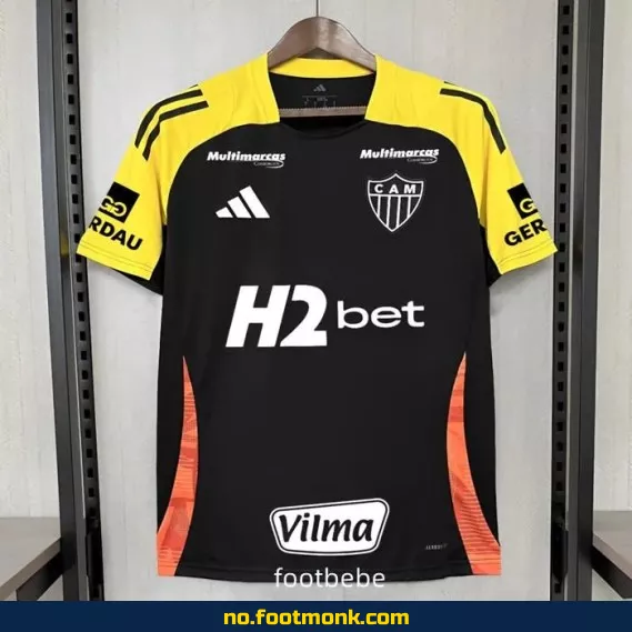 Atletico Mineiro treningsdrakt 2025-2026 svart med sponsor – Fotballdrakt for barn og voksne | Offisiell nettbutikk