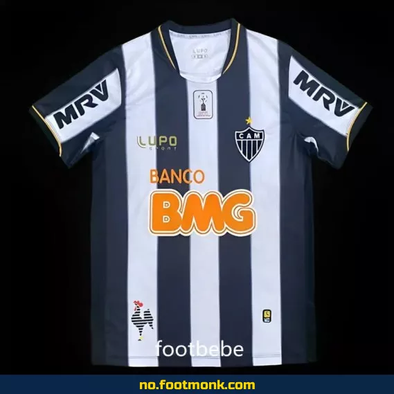 Atlético Mineiro Vintage Fotballdrakt 2013-2014 Hjemme – Offisiell Klubbdrakt for Voksne og Barn – Autentisk Replica