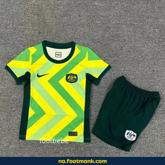 Australias barnedrakt hjemme 2025-2026 – offisiell fotballdrakt for barn