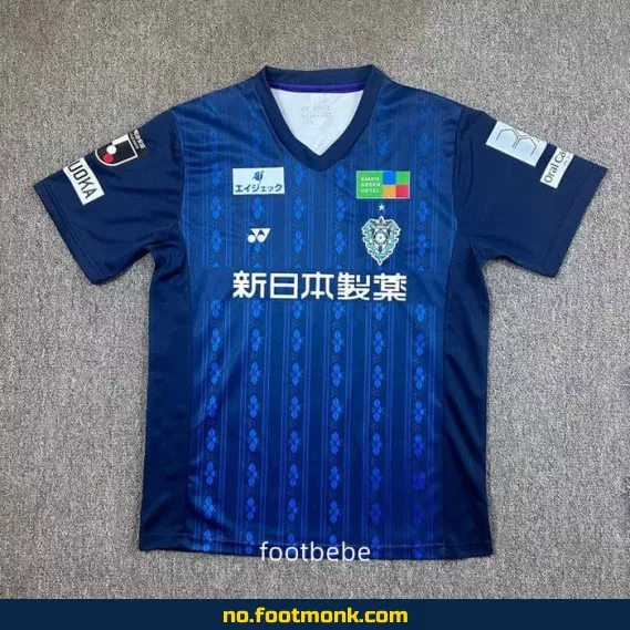 Fotballdrakt Avispa Fukuoka Hjemmebane 2025-2026 – Offisiell Klubbdrakt for Barn og Voksne