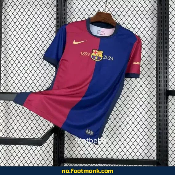 FC Barcelona 2024 125-årsjubileum fotballdrakt – Offisiell drakt for barn og voksne | Kjøp nå